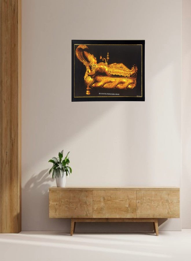 101Temples 101 Temples - Divinity Eternity Spirituality Ananthapadmanabha SwamyPhoto Frame with Wall Hook, 1 Piece | 10” x 13”, Matt Finish - Image 5